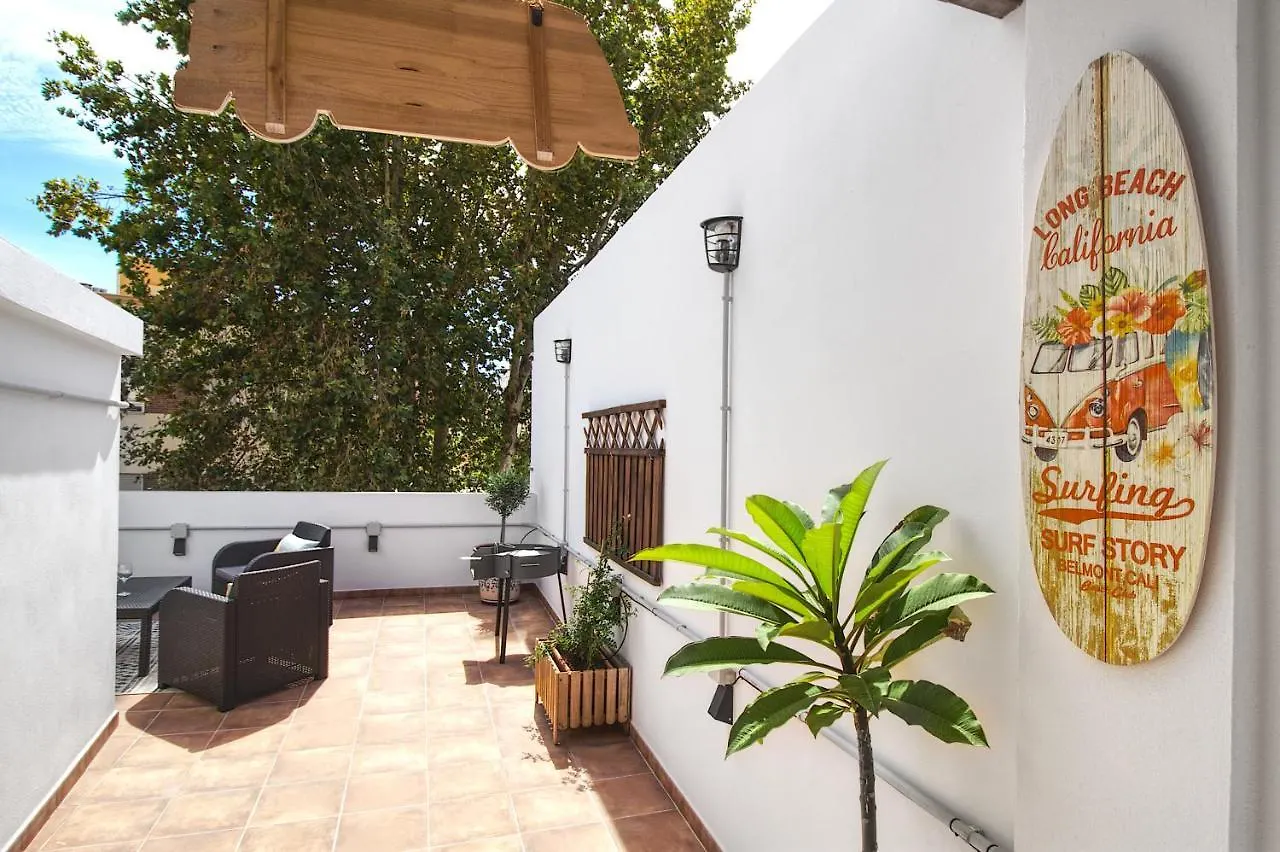 Appartement Barcelo 21, Parking On Request, Atico With Terrace & Studio With Patio, Center, Breakfast Included, Quite Neighborhood, Bc Málaga Spanje