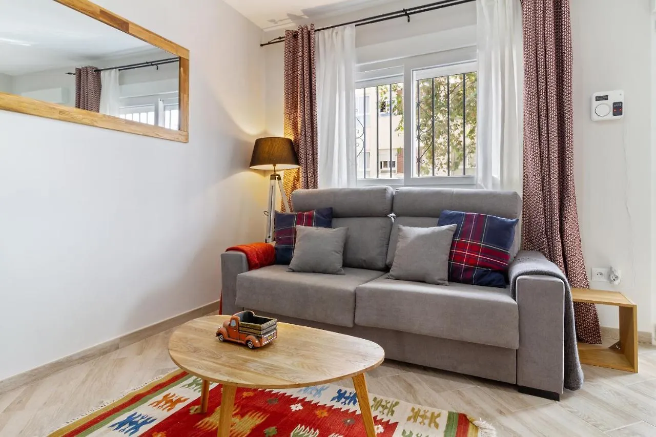 Barcelo 21, Parking On Request, Atico With Terrace & Studio With Patio, Center, Breakfast Included, Quite Neighborhood, Bc Málaga 0*,  Spanje